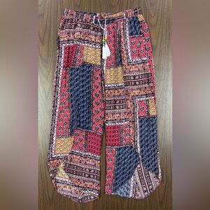 CoCo + Carmen Split Leg Pants with Tie Waist